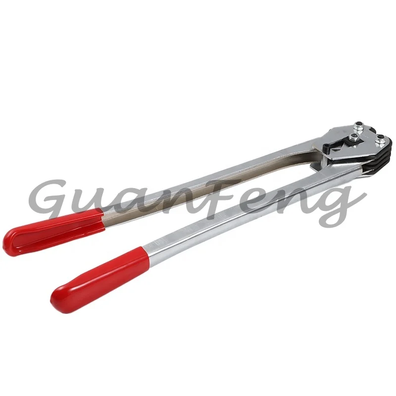 Handheld PET Plastic Strapping Machine Tool, Portable Manual Strapping Tensioner for Warehouse Pallet Carton Packaging