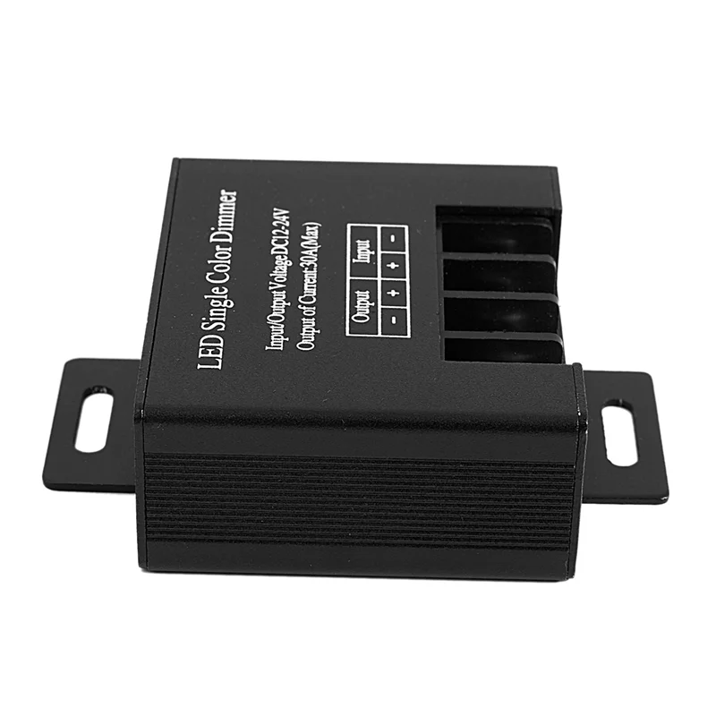 ABUP-2X 30A Single Channel LED Dimmer Controller With 3 Key Wireless Rf Remote Control For Single Color 5050 LED Striplight