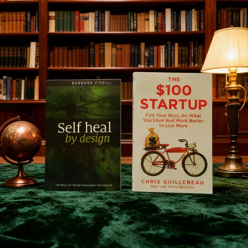 

《The 100 Startup 》+《Self Heal by Design》Focus on "light asset entrepreneurship" Health guide to focus on the body's self-healing