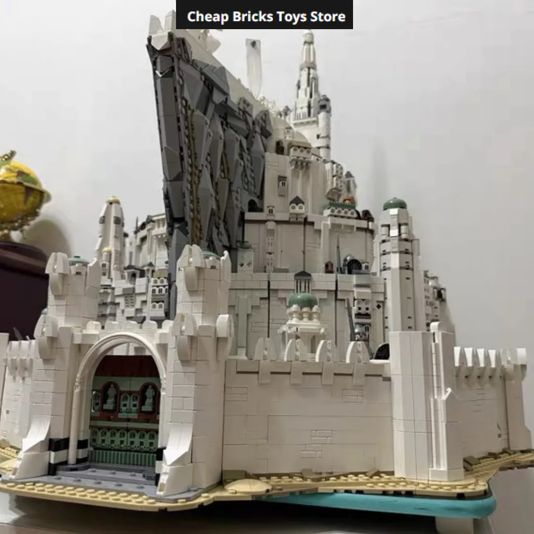 8278pcs Minas Tirith City Building Set Model for Adults