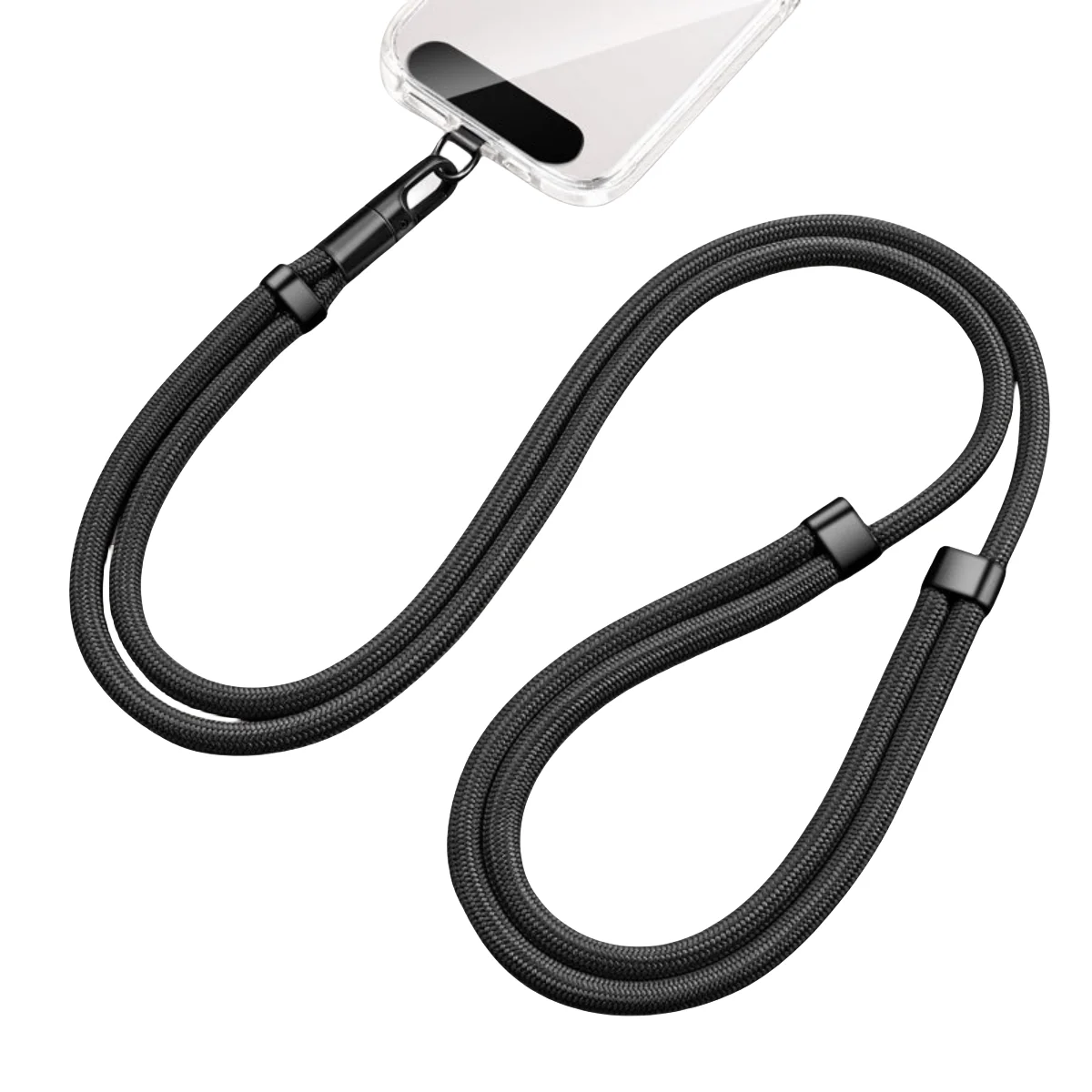 Universelles Telefon-Lanyard mit Clip, verbessert, Anti-Drop 360° ° Drehbarer, verstellbarer Hals-/Umhängegurt für alle Handyhüllen