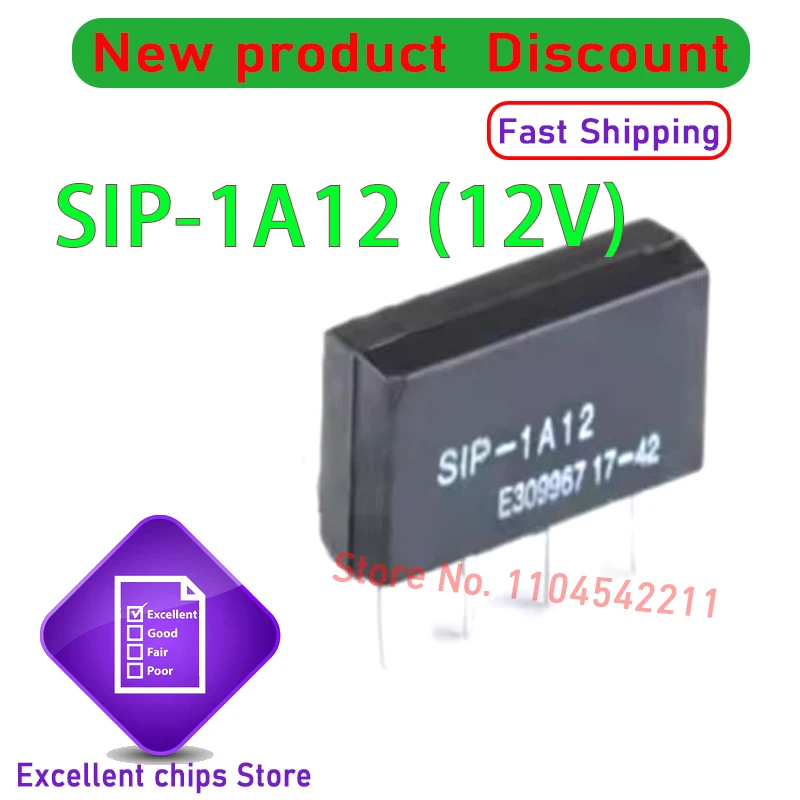 SIP-1A05 SIP-1A12 SIP-1A24 5V 12V Reed Relay Switch Module 4PIN Reed Relay SS1A24 5pcs/lot