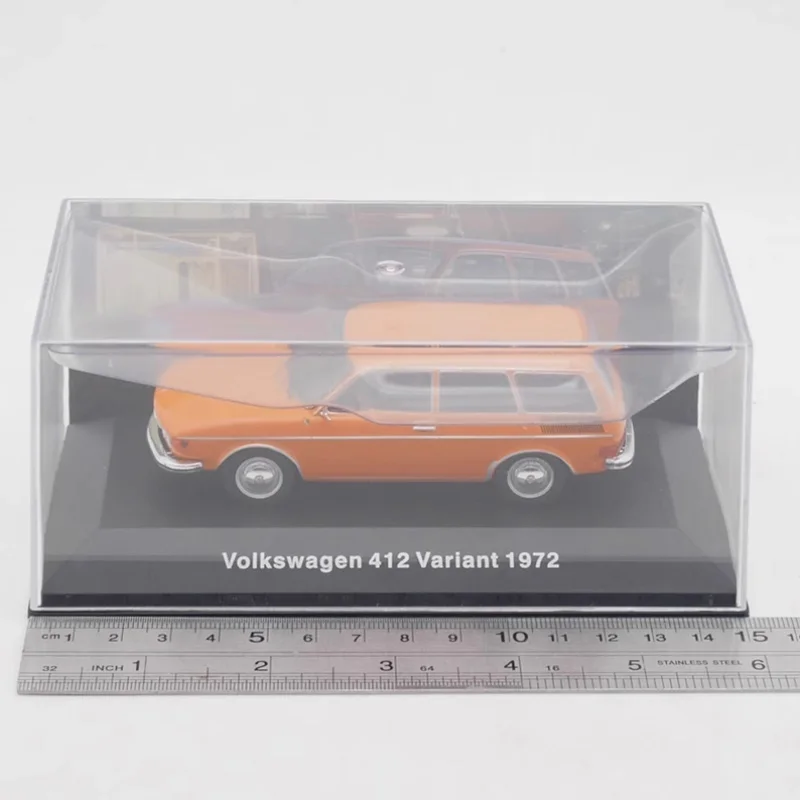 

IXO 1:43 Scale Alloy 412 Variant 1972 Classic Car Model Diecast Finished Product Simulation Toy Collection Gift Static Model