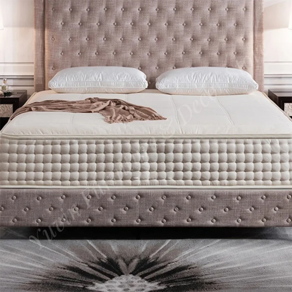 Natural Jiangxi Compress Mattress Double Full Size Mattress Top MAX Visco Matelas Compress Mattress for Hotel