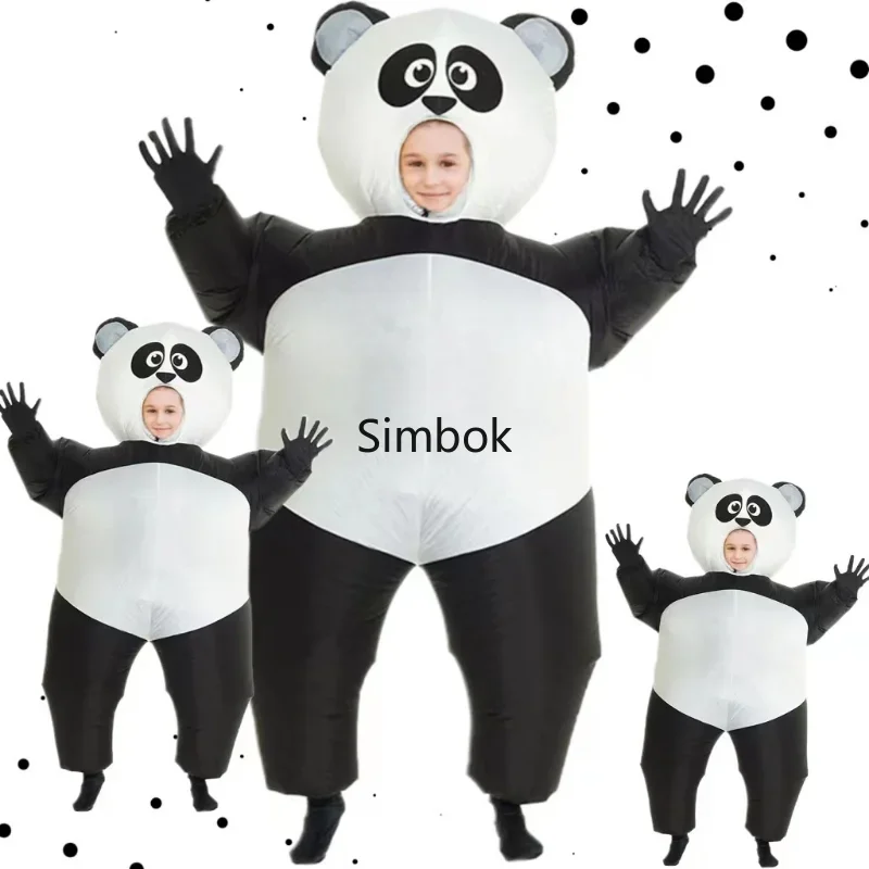 Panda Inflatable Costume, Parent-child Role-play, Funny Cartoon Doll, Cosplay Clothing