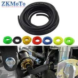 1 M Motosiklet yakit filtresi Motosiklet Kir Hortum Hattı Benzin Borusu Yakıt Gaz Yağı Borusu Cafe Racer Renkli Evrensel Motosiklet Parçaları