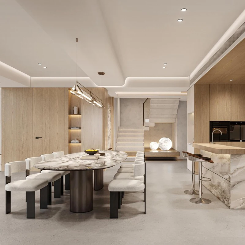 

Modern minimalist interior design furniture customization undertaking decoration projects and a strong manufacturer