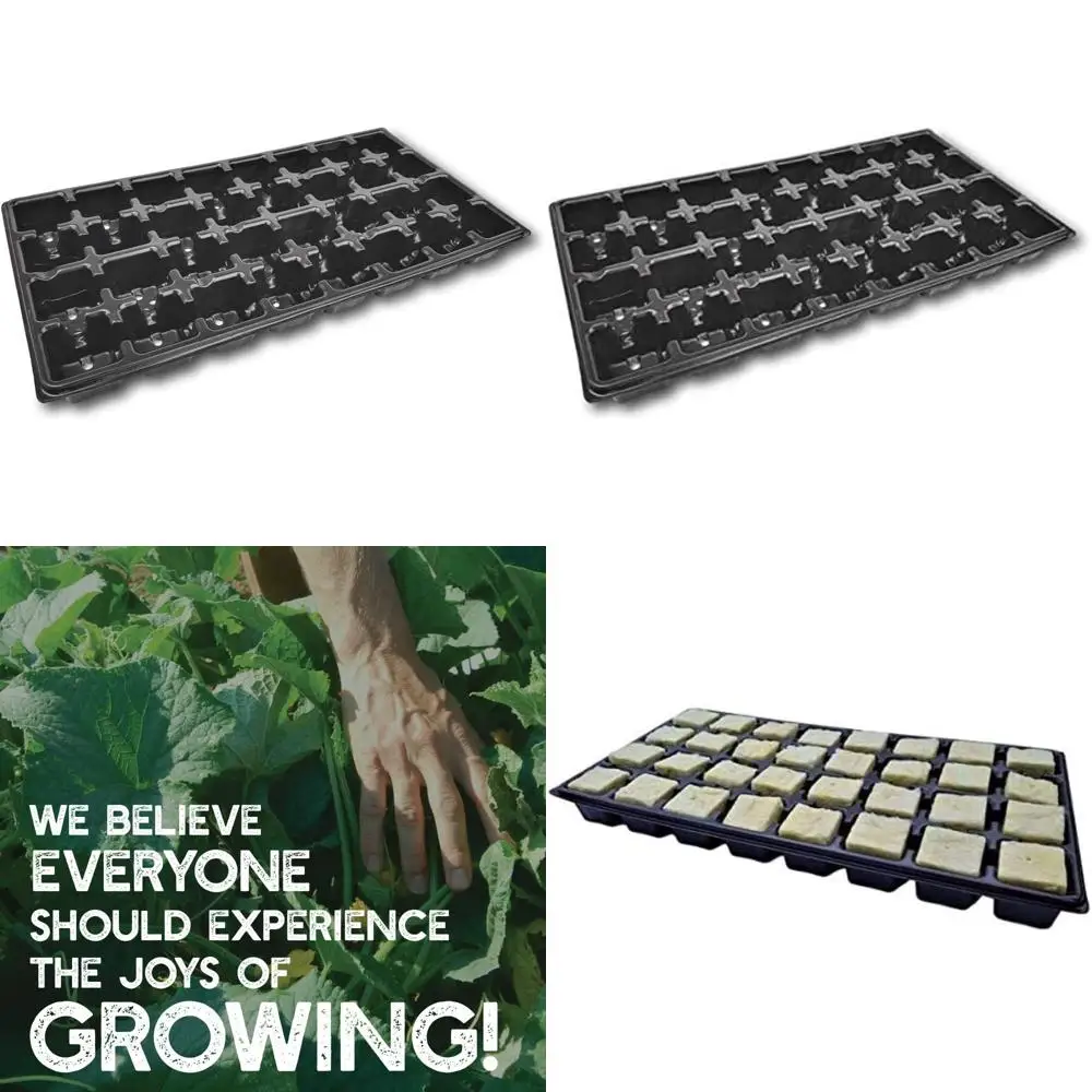 

Прочные стартовые лотки для 32-елементных семян фермера, упаковка из 5 шт., прочные вставки для посадки рассады для каменной шерсти, почвы