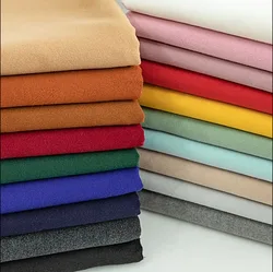 Cashmere Cloth Pure Color Imitation Wool Clothing DIY Winter Coat Fabric Wide,thickening Double-sided Wool 1.5m Brocade Fabric