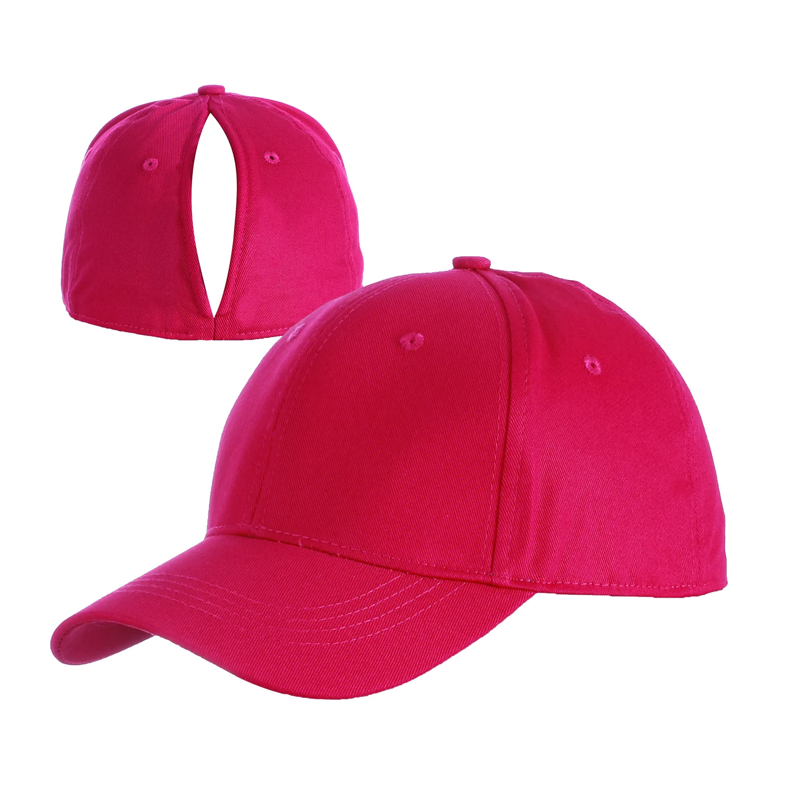 Women's Quick-drying Automatic Magnetic Ponytail Cap Baseball Cap Four Season Outdoor Sports Cap Quick-drying Cap