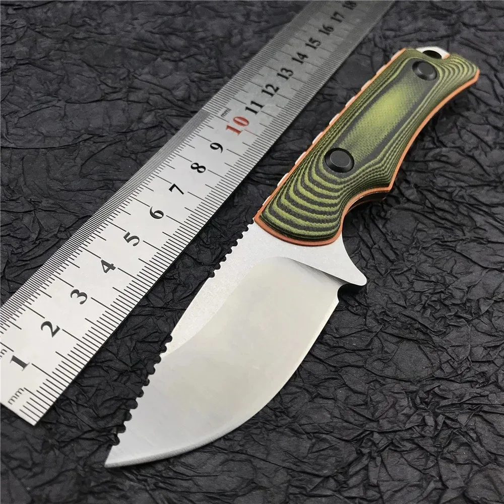 Hidden Canyon Hunter Fixed Blade Knife Drop Point Blade G10 Handle & K Sheath Tactical Hunting Outdoor Knife EDC Tool