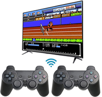 2pcs Wireless Gamepad Computer Game Controller Tv Game Stick With Mini 2.4g Adapter For Windows Android OS Device