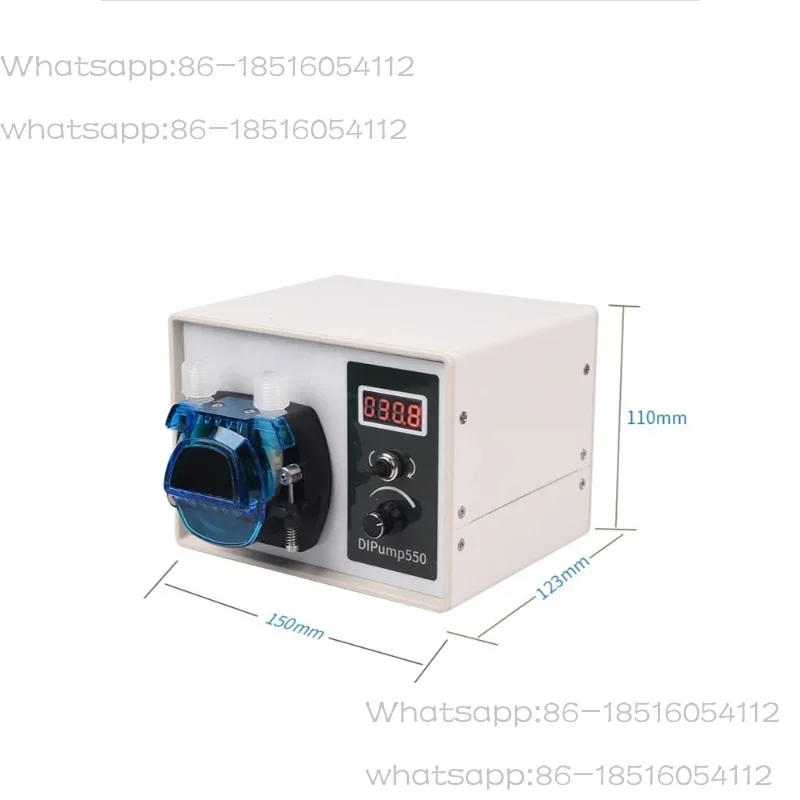 intelligent mini pump, small food grade circulating self-absorbent large flow pump, automatic Peristaltic pump, 220v DC pump