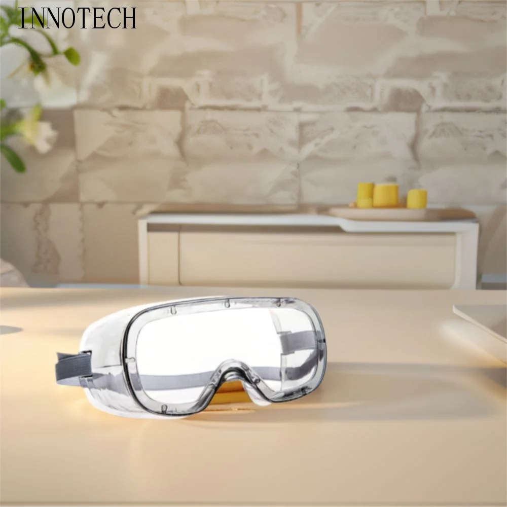 

Durable Professional Safety Goggles Dustproof Protective Anti Splash Eyewear Lightweight Clear Lens Anti-Fog Glasses Work Lab