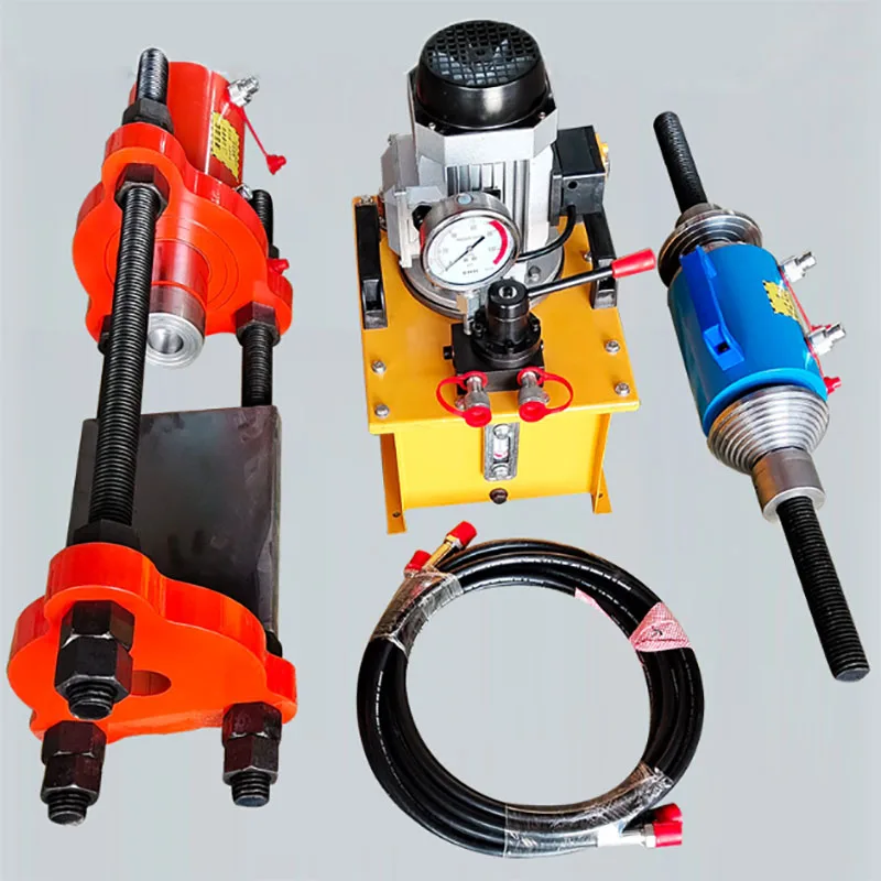 Portable 120T Track Pin Press Hydraulic Track Link Pusher for Excavator Repair