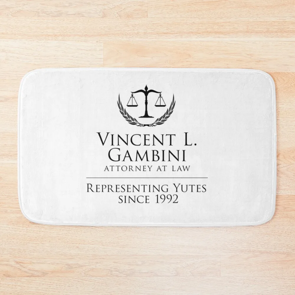 Vincent Gambini Gift, Representing Yutes, Fan Gift, My Cousin Vinny, Law Office of Vincent Gambini Bath Mat Bath Carpet Mat