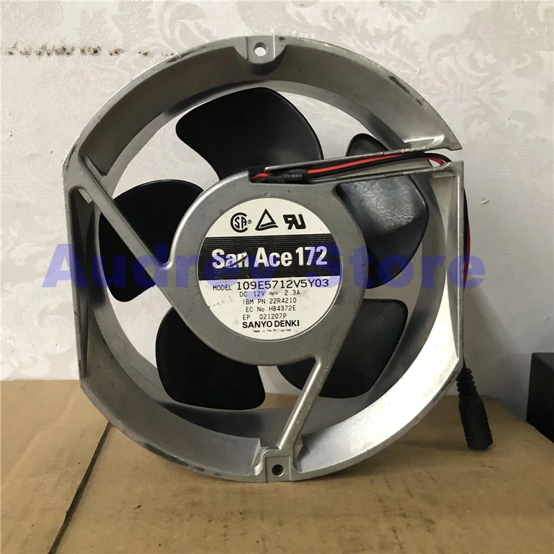 Original Sanyo 17cm storm fan 12V 2.3A 220V 17251 adjustable speed Air blower