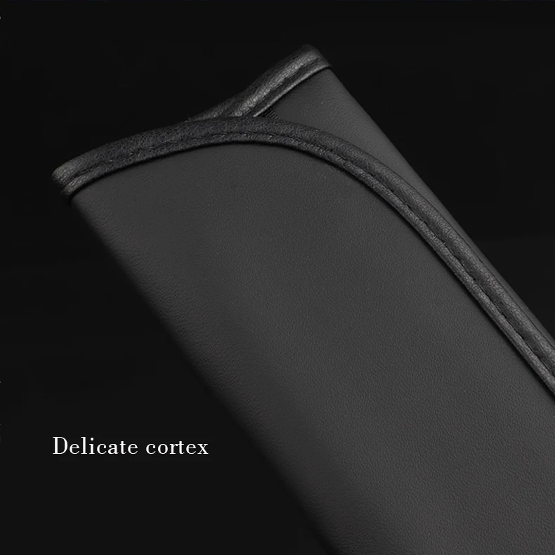 1 Pcs  Car Accessories Seat Belt Leather Shoulder Cover Protection Pad for Citroen C1 C2 C3 C4 C5 C6 C8 Berlingo VTS Xsara - view 6