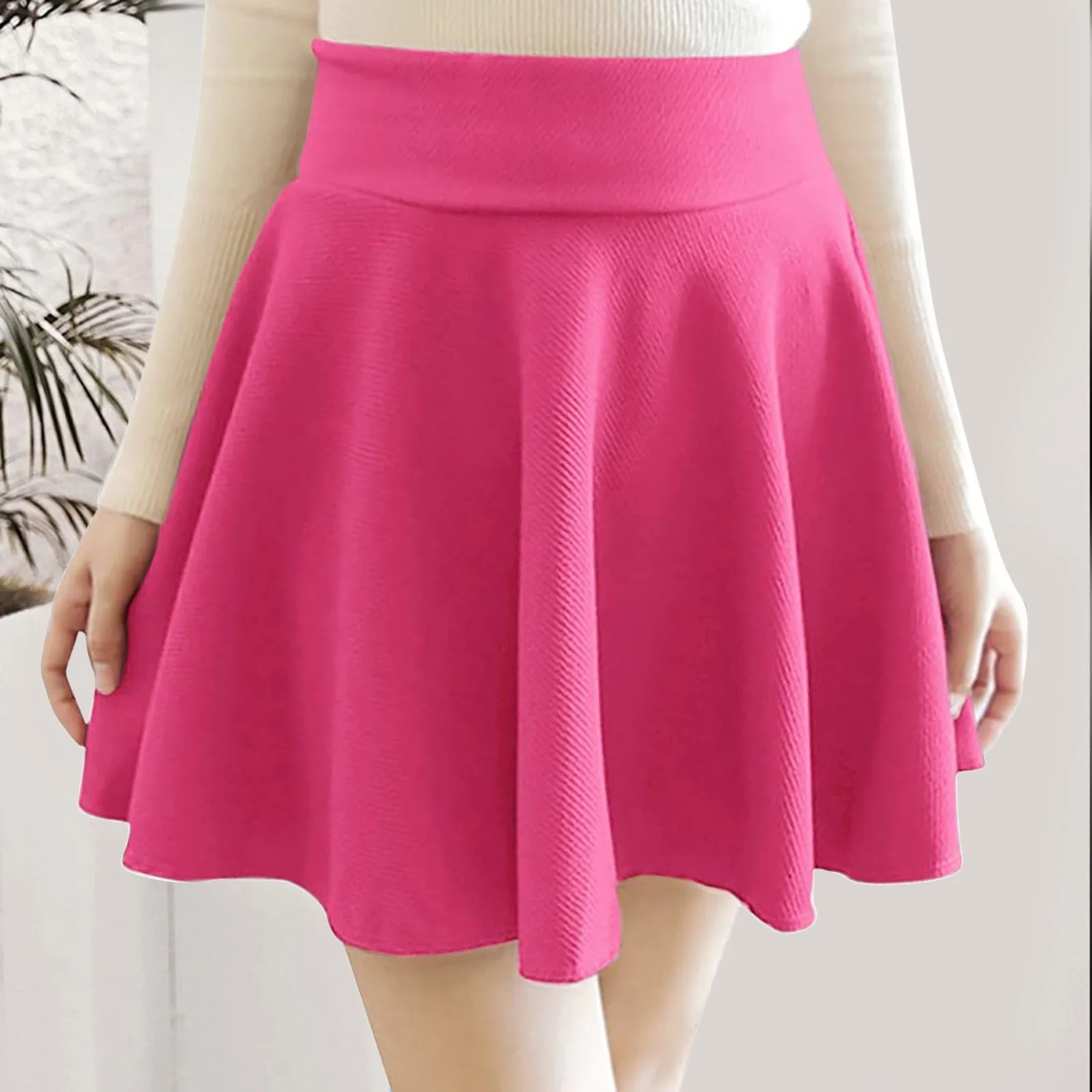 Women'S Flared A Line Mini Skirt High Waist Summer Women 2024 Korean Skirt Streetwear