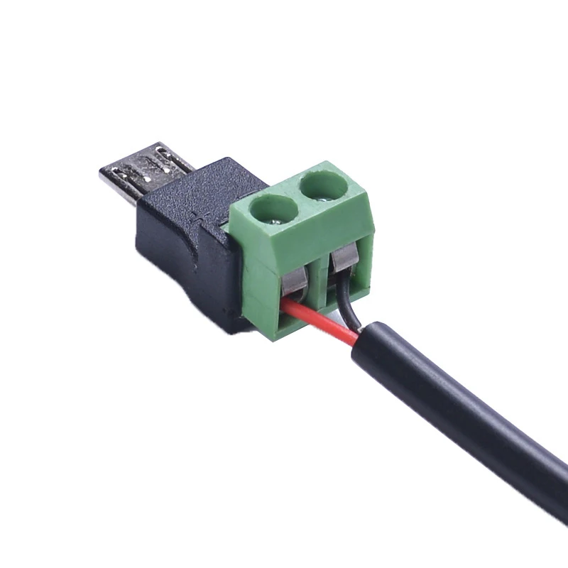 5Pcs Type-C Male To 2Pin 5V No Solder Charging Adapter Quick Connection Head For Charging Mobile Phones Computers Tablets