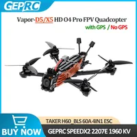 GEPRC Vapor-X5 D5 HD O4 Pro 5Inch RC Quadcopter Freestyle Drone SPEEDX2 2207E 1960 KV Motor O4 Air Unit VTX F722 60A 4IN1 ESC