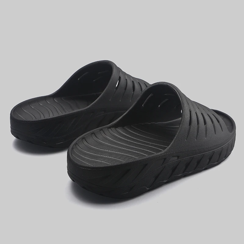 Summer Men Slippers Outdoor Garden Shoes Clogs Beach Slippers Flip-Flops Non-Slip Men Indoor Thick Bottom Slides Shoe For Male