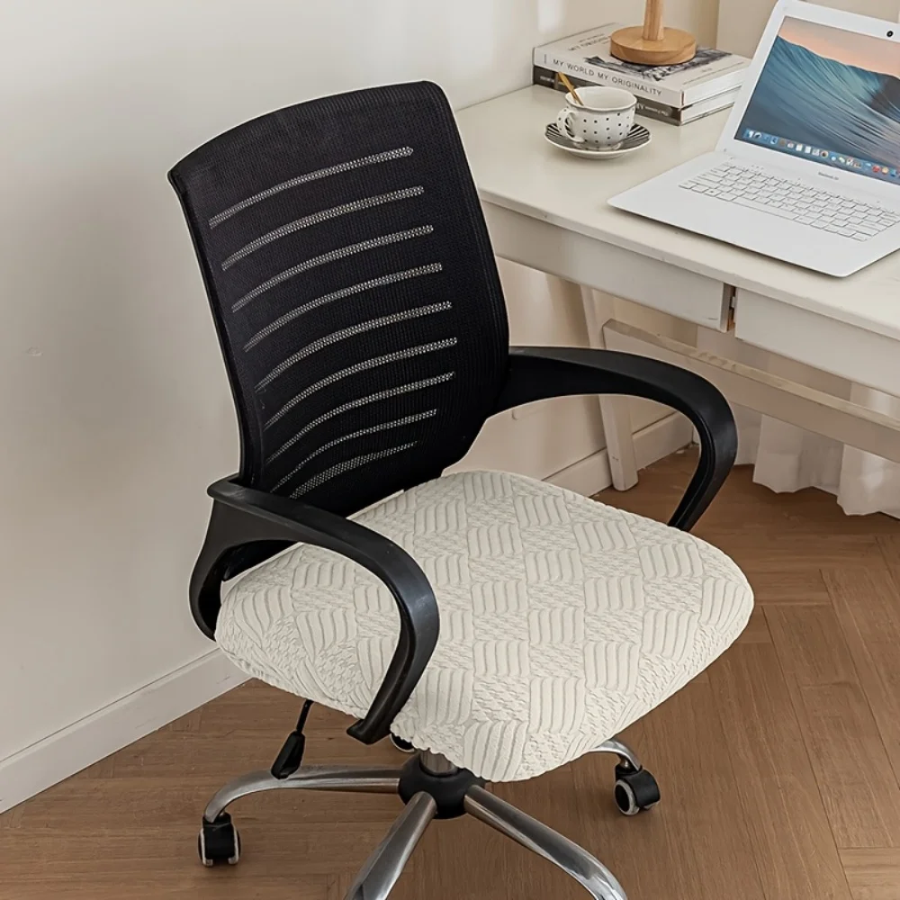 1PC Chairs Cover Elasticity Office Stretch Computer Chair Covers Gaming Anti-dust Armchair Cover Beef Tendon Seat