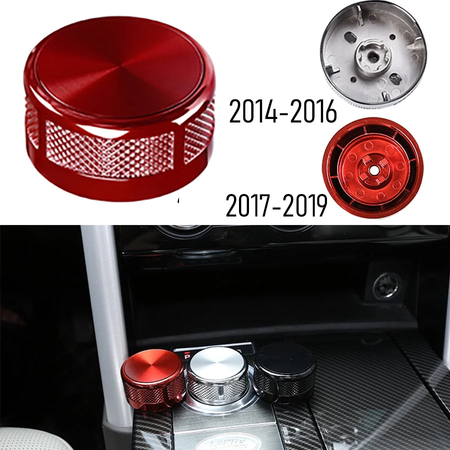 

1Pc Gear Shift Selector Knob Cover Trim For Land Rover Discovery Sport Range Rover Vogue Evoque Jaguar SV Auto Car Accessories