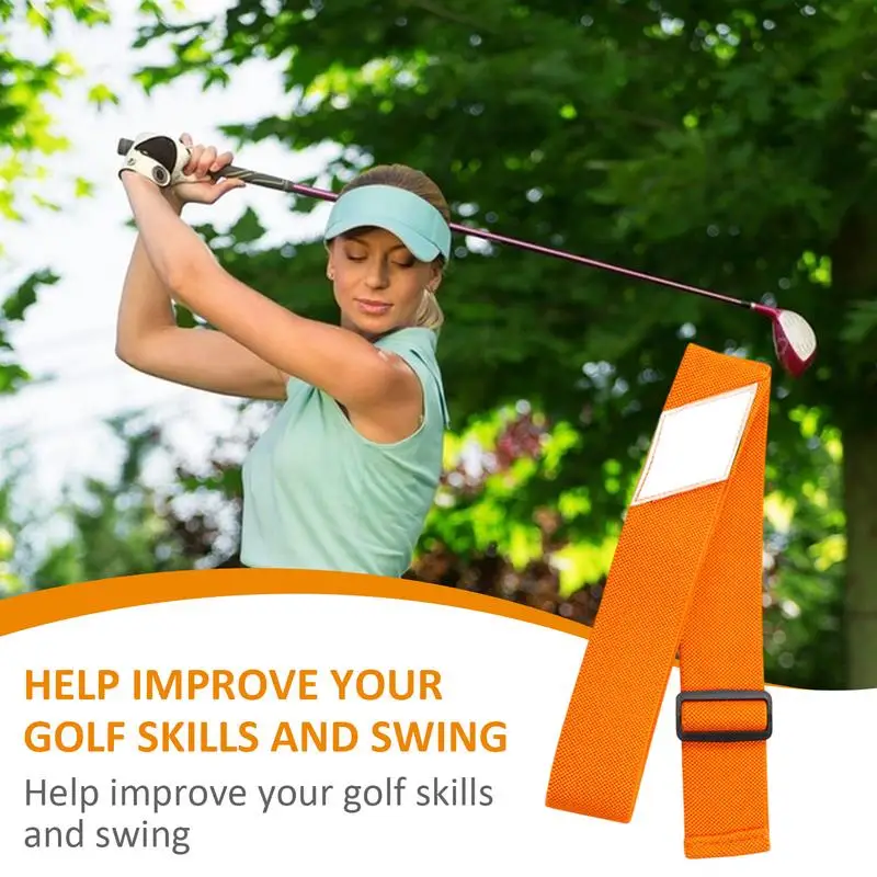 Golf Swing Corrector Golf Swing Strap Belt Gesture Alignment Training Golf Practice Supplies For Men Women Teenagers Beginners