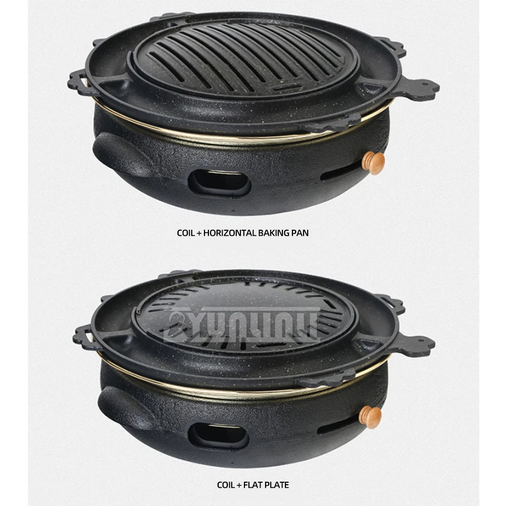 Haushalt Grill Churrasco Holzkohle Grill Maschine Kommerziellen Fleisch Braten Herd Barbacoa Interior Sin Humo