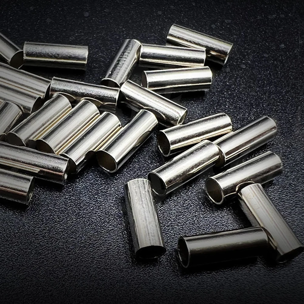 600 قطعة الصيد تجعيد الأكمام خيط صنارة الصيد موصل خيط صنارة الصيد أنبوب الكارب الصيد اكسسوارات Pesca #4