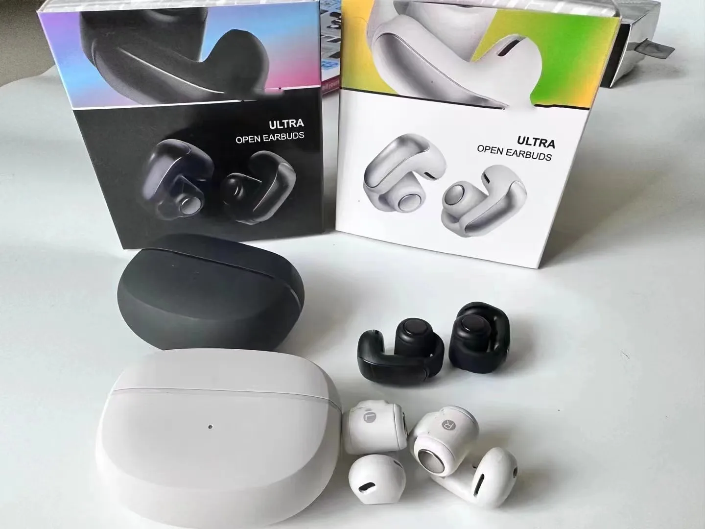 

New Ultra Open Earphones Wireless Bluetooth Earphones V12 Earclip Space Audio Not in Earphones