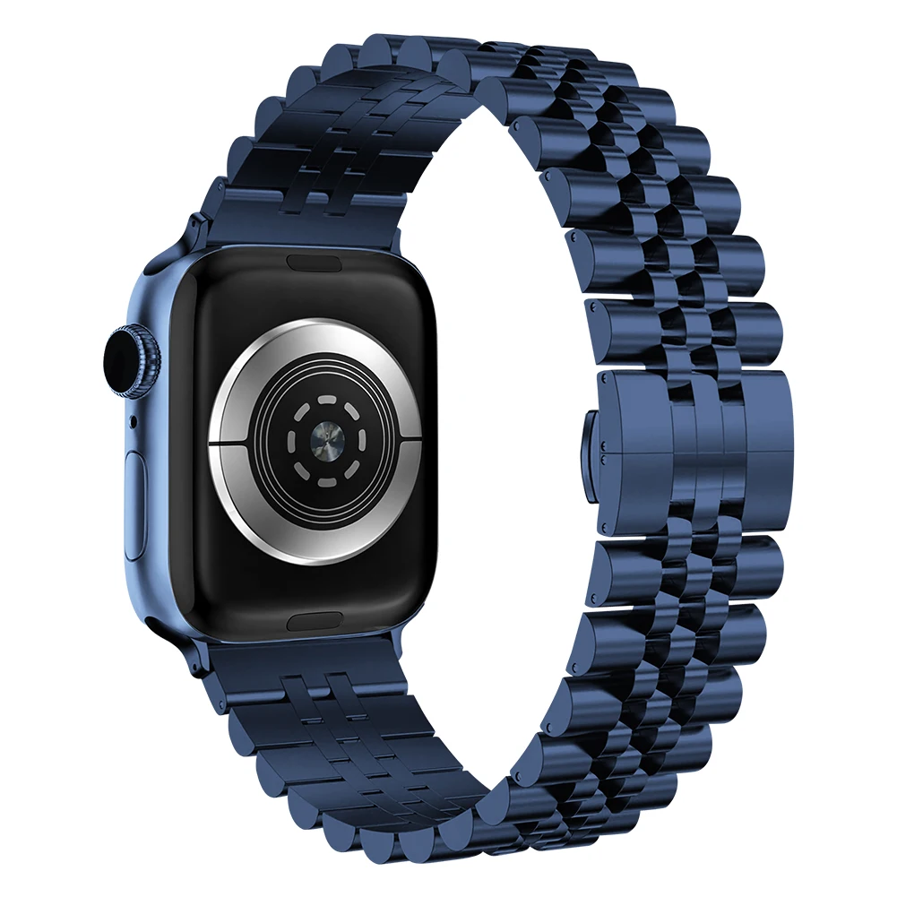 Metal Strap For Apple Watch Ultra 3/2/1 49mm S12 11 10 42mm 46mm Bracelet Wristband iWatch 9 8 7 6 5 4 45mm 41mm 44mm 40mm Band