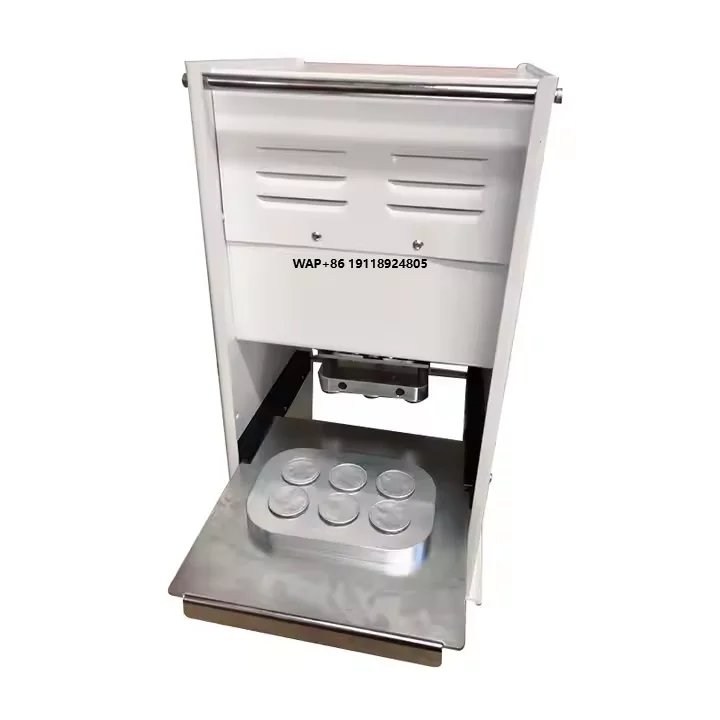 

High Quality Electric Automatic 6 Holes Manual Cup Sealing Machine for Empty Coffee