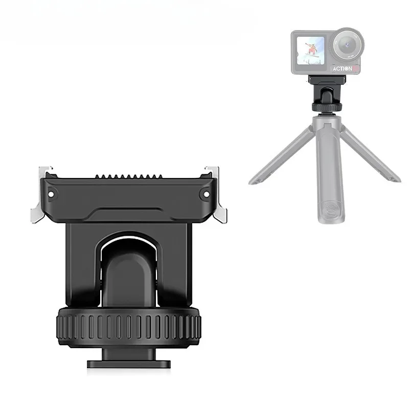 

for DJI Osmo Action 5 Pro / 4 / 3 PULUZ Cold Shoe for DJI Accessories Gimbal Quick Release Base Adapter