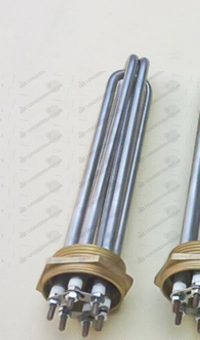 

5PCS for DN40 Electric Heating Element with Probe 1 1/4" 1 1/2" 2" Immersion Heater Tube 220V Tubular Booster 3KW 4.5KW