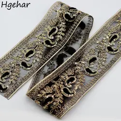 Vintage Embroidered DIY Apparel Sewing Fabric National Style Needlework Handmade Clothing Fabrics Patchwork Home Decoration New