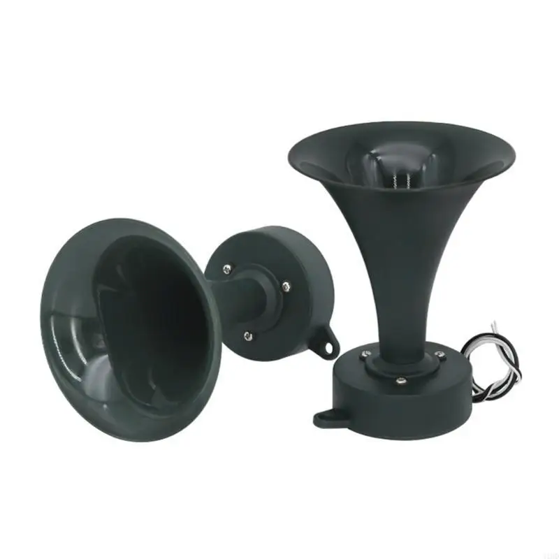 J1HDパワフル35W防水スピーカー12Vナイトスピーカー耐久性ABSシェル屋外オーディオスピーカー用ABSシェル