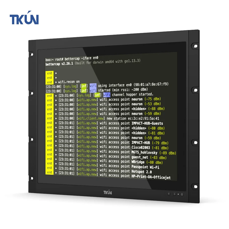 19-Zoll-Embedded Capacitive Touch Factory Automatische Ausrüstung Metallgehäuse Anti-elektromagnetische Interferenz Integrierter Computer