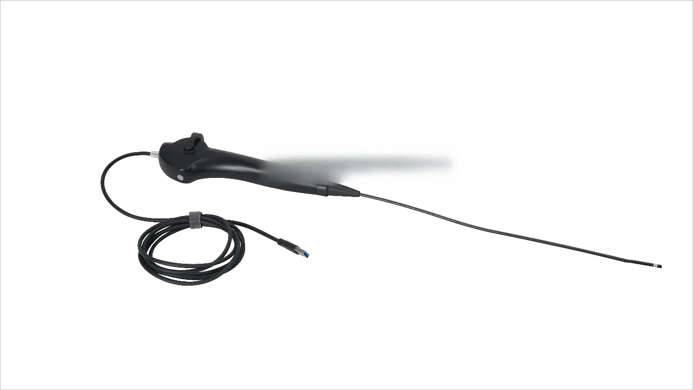 2025 Nasopharyngoscope China BESDATA 3.5mm HD Rhinolaryngoscope Portable Low Price Flexible Endoscopy For Examination Diagnose