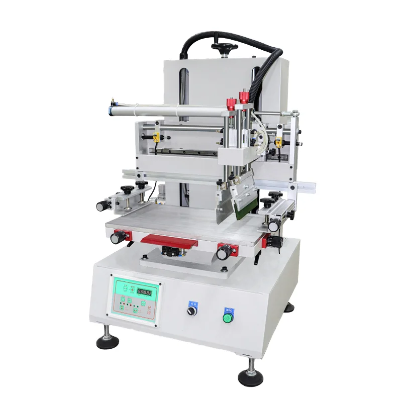 

Mini 4060 Flat Screen Printing Machine With Vacuum Table Semi-Automatic Solder Paste Printer Plate Type Silk Screen Printer