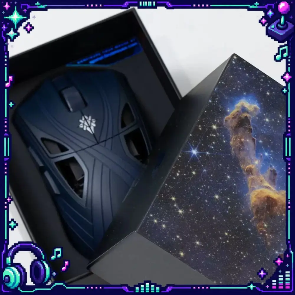 Finalmouse SLX Starlight X Mouse Wireless Nightfall 38g Lightweight Carbon Fiber Composite TMR-DS F1 Sensor Esport Gaming Mouse