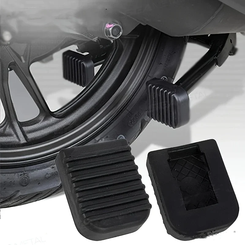 

Мотоциклетный коврик для ног, резиновый напольный коврик, боковая опора, угловой кронштейн, противоскользящие подставки для ног, кронштейн, аксессуары для мотоциклов, универсальные