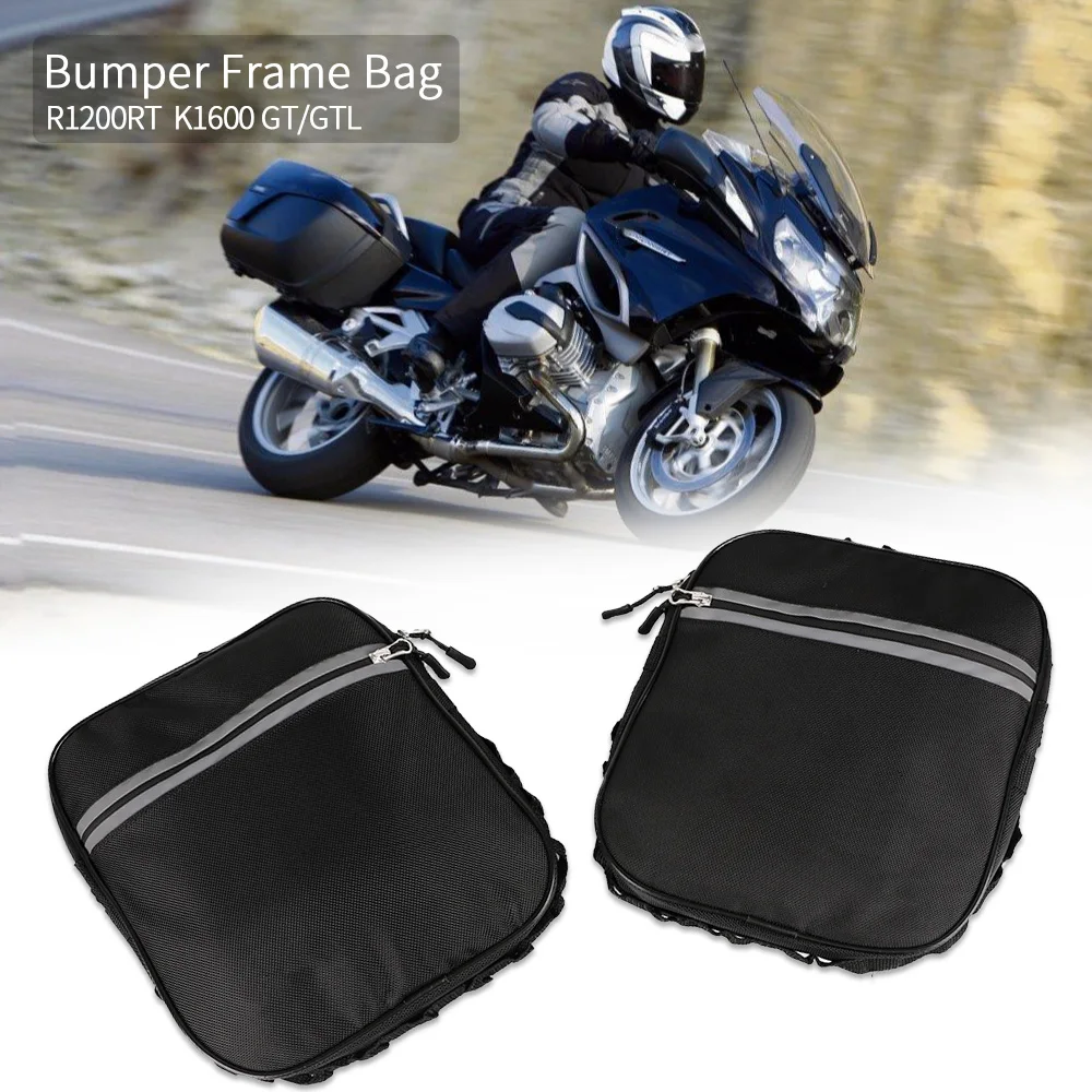 Motorcycle Bag For BMW R1200 RT K1600GT K1600GTL R1200RT Anti-collision Frame Bag Rear Trunk Frame Bag Waterproof Bag Tool Bag