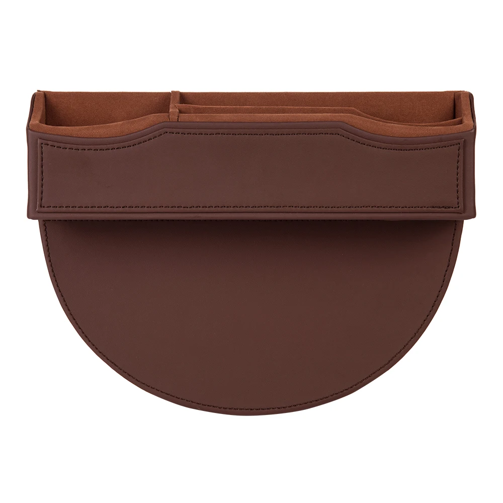 Car Seat Gap Storage Box For BMW MINI Cooper F56  Leather Case Organizer for Wallet Phone Coins Cigarette Keys Cards Accessories