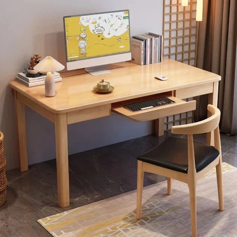 X-S  all solid wood keyboard holder computer writing table home desk HG