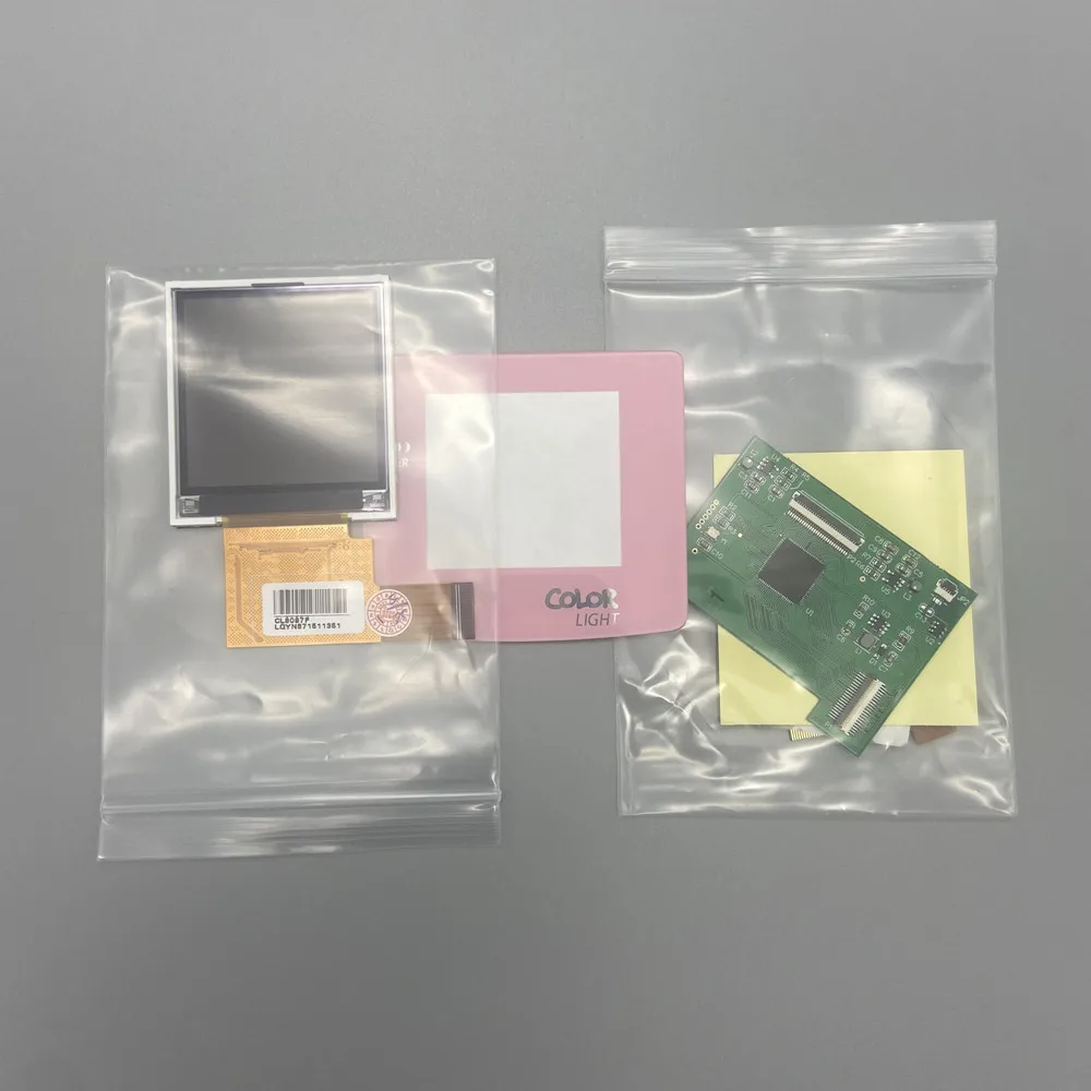 2,2 inch GBC LCD LCD-scherm met hoge helderheid voor Gameboy Color GBC, Plug and Play zonder lassen en shell-snijden.