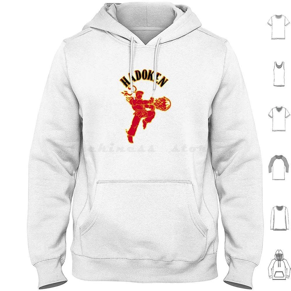 

Хлопковая толстовка Hadoken Ryu с длинным рукавом Hadoken Ryu Classic