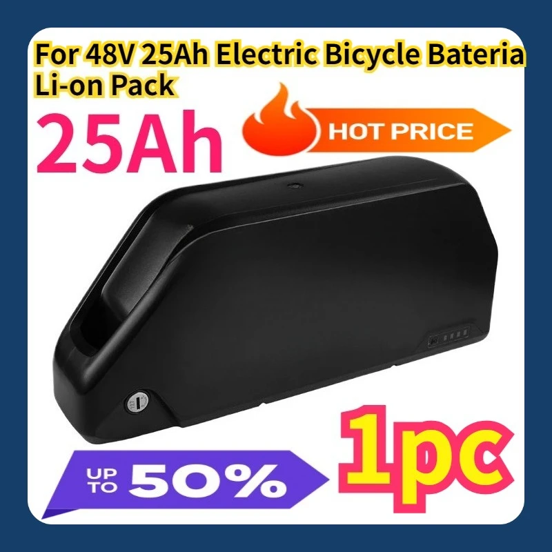For 48V 25Ah Electric Bicycle Bateria Li-on Pack