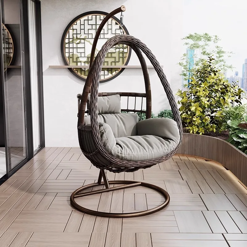 Household Balcony Hanging Chair Internet celebrity Hanging Basket Garden Indoor Swing Hammock Internet celebrity Nest Chair